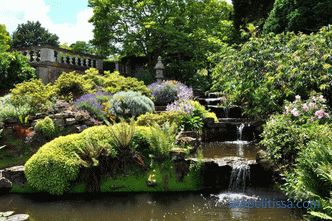 English garden - ten basic principles of its arrangement