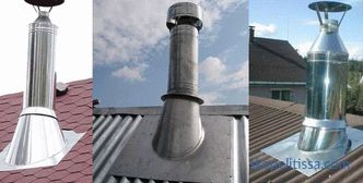Knot passage ventilation through the roof - the types of structures and features of their installation