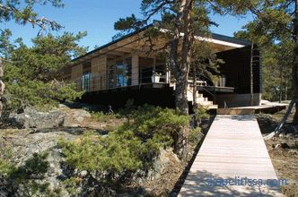 Small modern oceanfront cottage by architect studio Sigge Arkkitehdit Oy