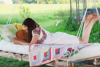 what garden swing-bed can be bought cheaply in Moscow - prices, photos, video