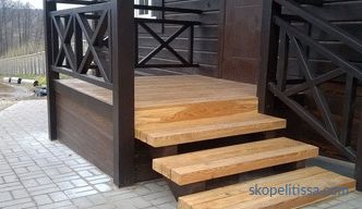Entrance stairs to the house: requirements, components, materials