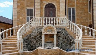 Entrance stairs to the house: requirements, components, materials