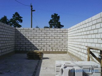 Choosing a garage project from aerated concrete - the nuances of using the material