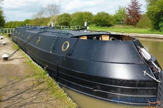 Houseboat from the rivers of Great Britain