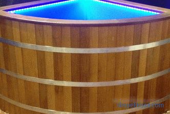 Wooden bath tub: types, installation, cost