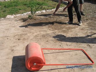 buy cheap in Moscow, buy manual rollers for laying lawn
