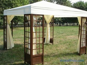 The price in Moscow for garden tents awnings 3x3 meters