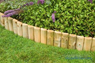 Border for flower beds - photo ideas, how to make a decorative fence for flowers