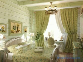 design and photo, bedroom interior in the house of the bar, ideas and tips