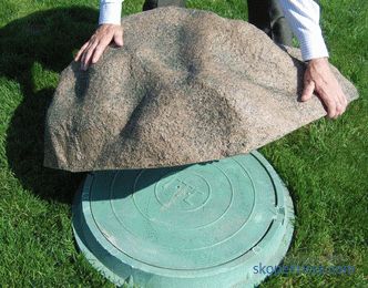 Decorative boulder - a description of the technical properties and functional purpose