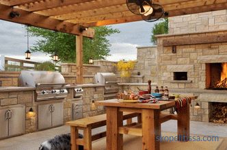 How to choose a barbecue with a barbecue in the gazebo