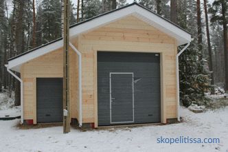Construction of a 6x4 garage, how and from what to build, how to calculate the number of blocks