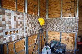Plasterboard walls of the wooden house, the rules, nuances and stages of work, photos and video