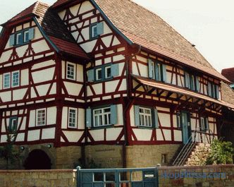 Half-timbered houses - frame construction