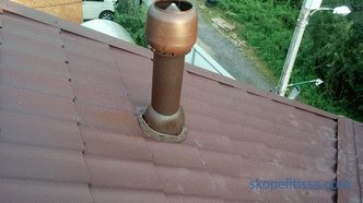 Why do we need a sewer riser in a private house, without access to the roof, with access, possible options