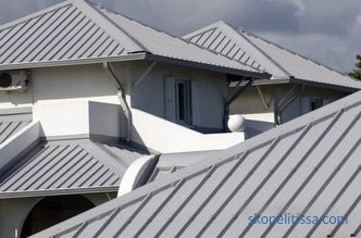 Aluminum roof, features, advantages and types of roofing material
