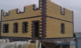 Houses from turnkey heatblocks in Moscow: projects, prices and photos