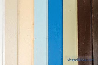 Paint for imitation of timber outside and indoors: selection and application