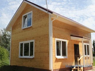 planning, projects with attic one and two-storey houses