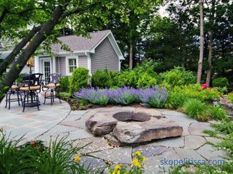 Stones in landscape design - scope