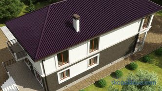 Projects of one-storey houses for narrow areas, planning, schemes, photos in the catalog