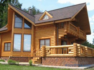 projects and prices. Log house construction