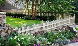 Decorative fences for flower beds - the best ideas from designers, photos, ideas