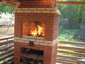 Brick barbecue stoves to buy outdoor summer garden gazebos barbecue complexes for summer cottages in Moscow