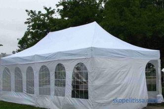 Awnings and tents for garden (garden), waterproof, windproof to buy cheap in Moscow