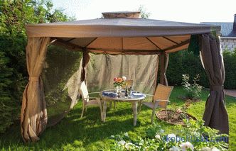 Awnings and tents for garden (garden), waterproof, windproof to buy cheap in Moscow