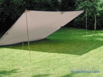 Awnings and tents for garden (garden), waterproof, windproof to buy cheap in Moscow