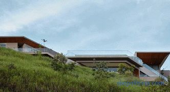 Country house on the top of a mountain in the city of Belo Horizonte, Brazil