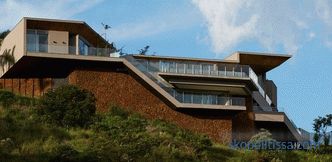 Country house on the top of a mountain in the city of Belo Horizonte, Brazil