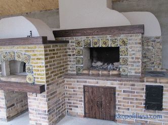 Projects of summer kitchen in the country with a barbecue grill - interesting ideas, photos