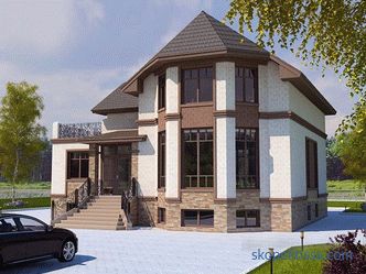 Houses with a turnkey basement, cottages with basement, projects and prices in Moscow, a catalog and photos