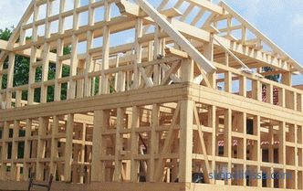 Projects of frame houses, the pros and cons of technology, types of frames, stages of installation