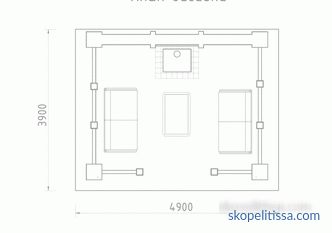 3x4 projects for gardening, construction calculation, schemes, photo