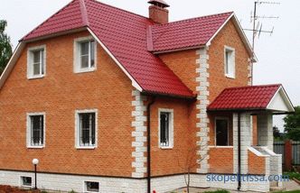 Construction of the house on turnkey Canadian technology, projects, price