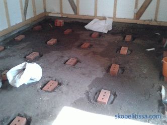 Wooden floor in the garage: technology facilities