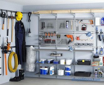 The best ideas for the arrangement of the garage inside, instructions, photos and videos