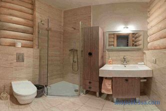 Bathroom finish in the country - features of waterproofing and choice of finishing coating