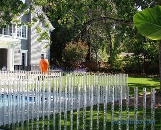 Decorative fences for the garden, garden fences, design ideas, photos