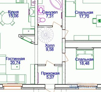 Projects of private houses 10 on 12 one-storey and two-storey, layouts 10x12 in the catalog, prices in Moscow, photos