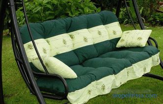 Garden Swing Mattresses - buy in Moscow at a bargain price