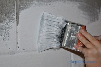 Painting a concrete fence, what and how to paint, paint selection, photo