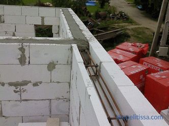 Reinforcement of aerated concrete blocks: expediency, purpose, types of reinforcement