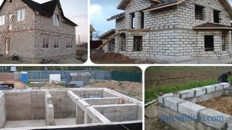 Country houses from foam blocks - turnkey projects, prices for construction in Moscow, photo