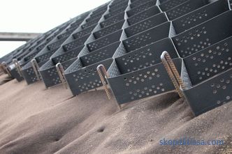 Geogrid for tracks in the country: types and installation technology