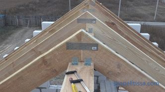 Construction of the roof of the house - the stages of construction and methods of fixing elements