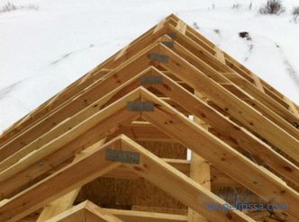 Construction of the roof of the house - the stages of construction and methods of fixing elements